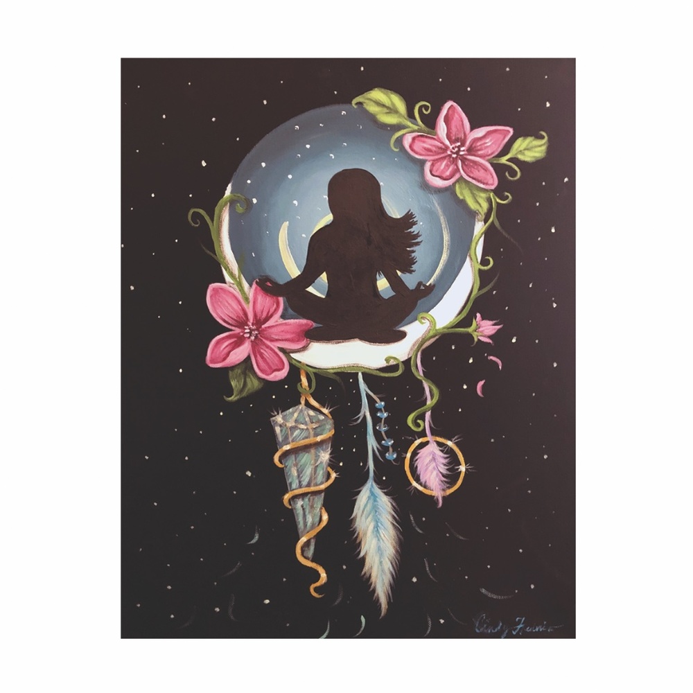 Moon Dreamcatcher Print - 3 Pack